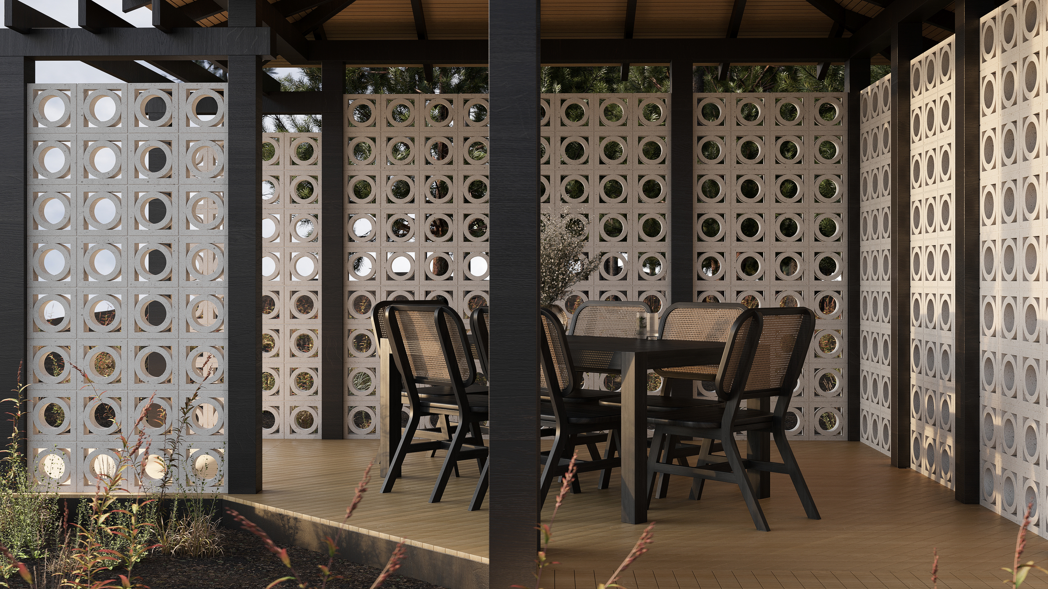 Блок архитектурный шлифованный Pipe (Пайп)-50 LUX 250х250мм Nokkel