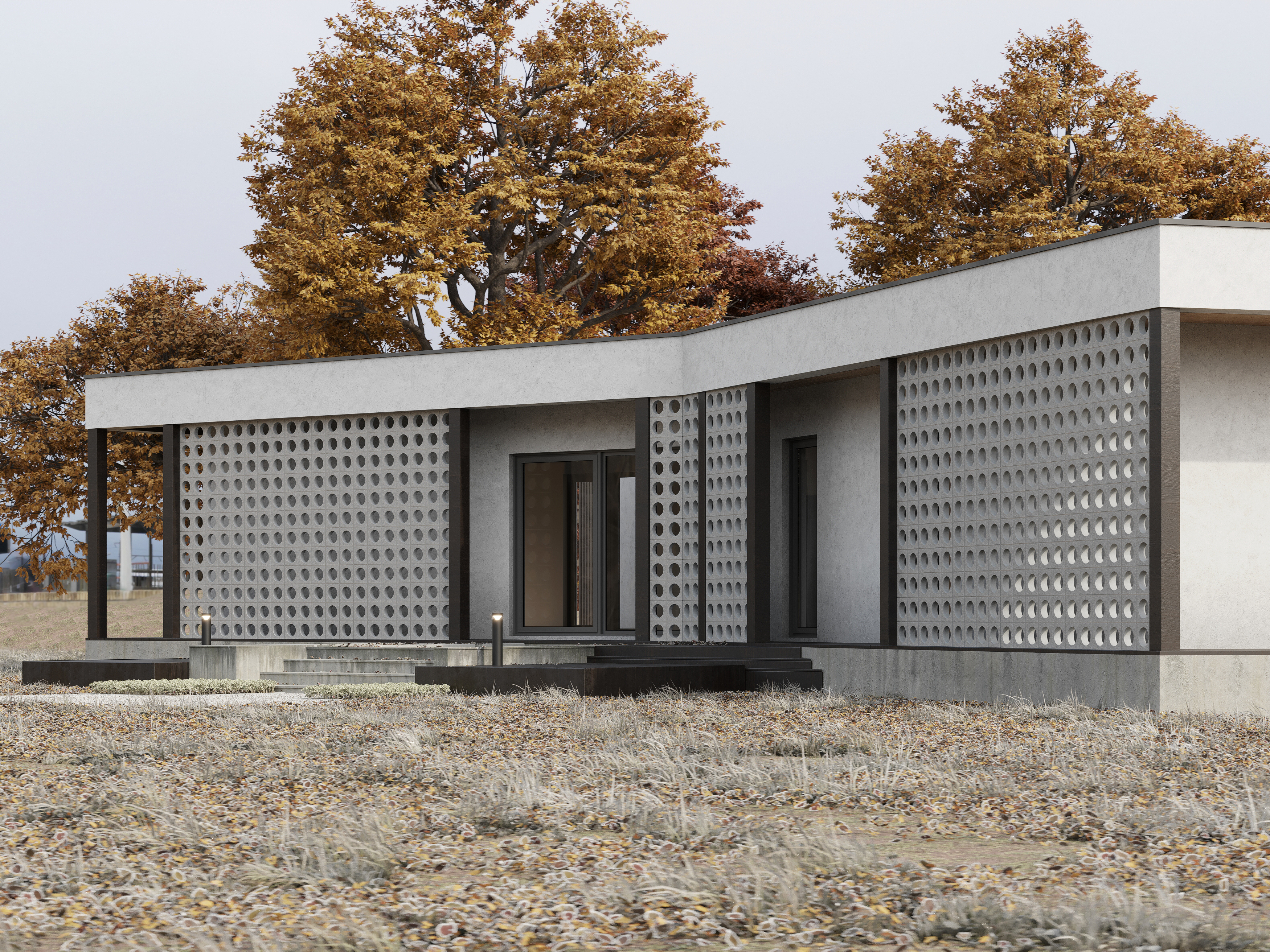 Блок архитектурный шлифованный Planet (Плэнет)-50 LUX 250х250мм Nokkel