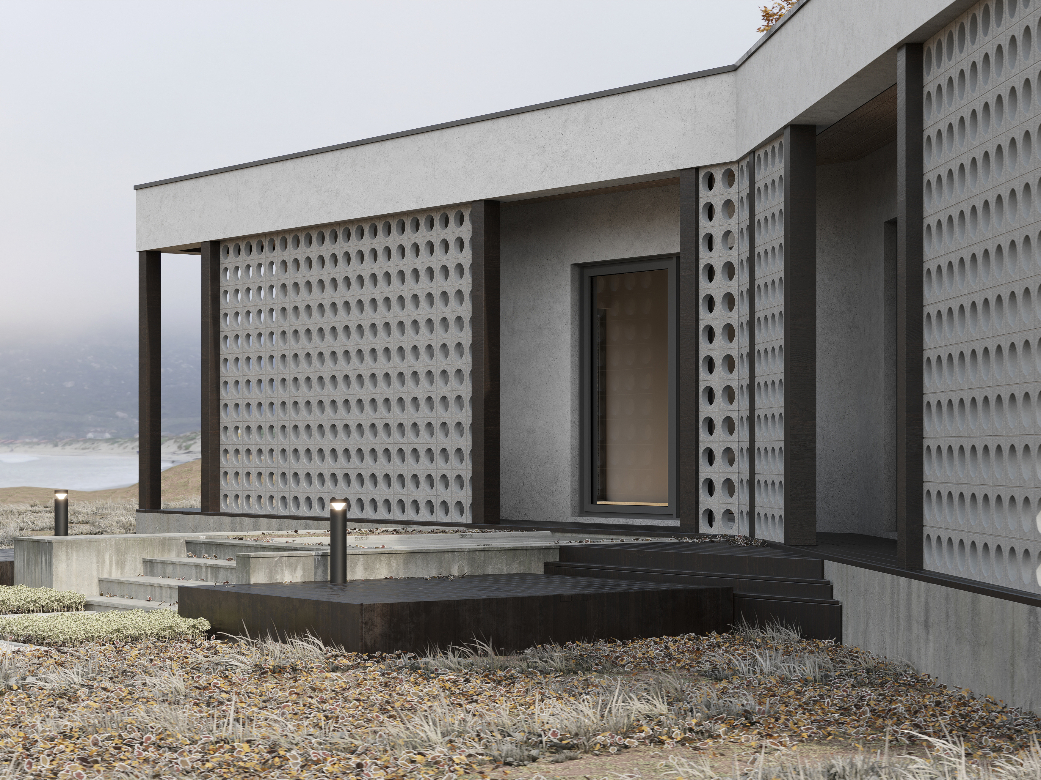 Блок архитектурный шлифованный Planet (Плэнет)-50 LUX 250х250мм Nokkel