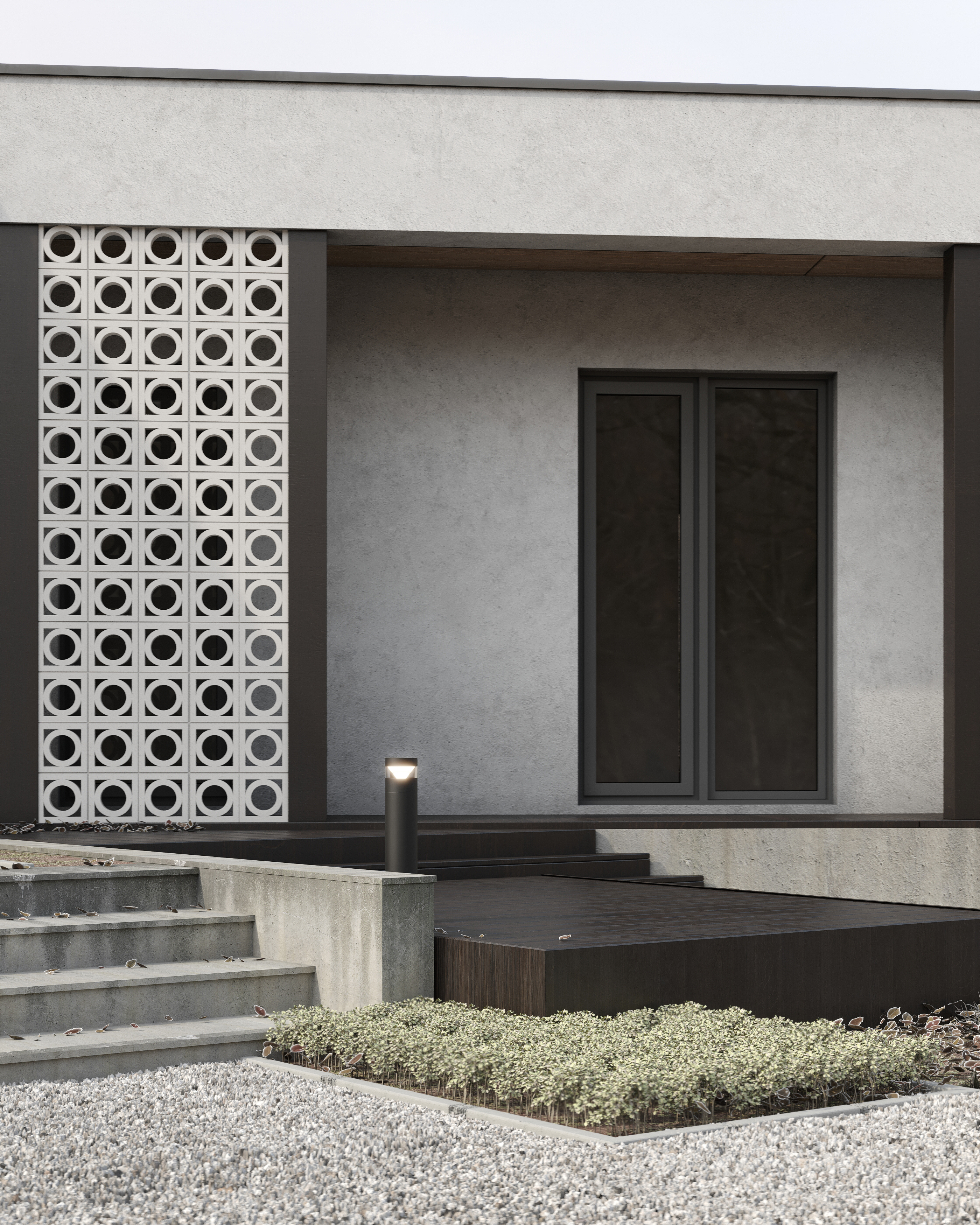 Блок архитектурный шлифованный Pipe (Пайп)-50 LUX 250х250мм Nokkel