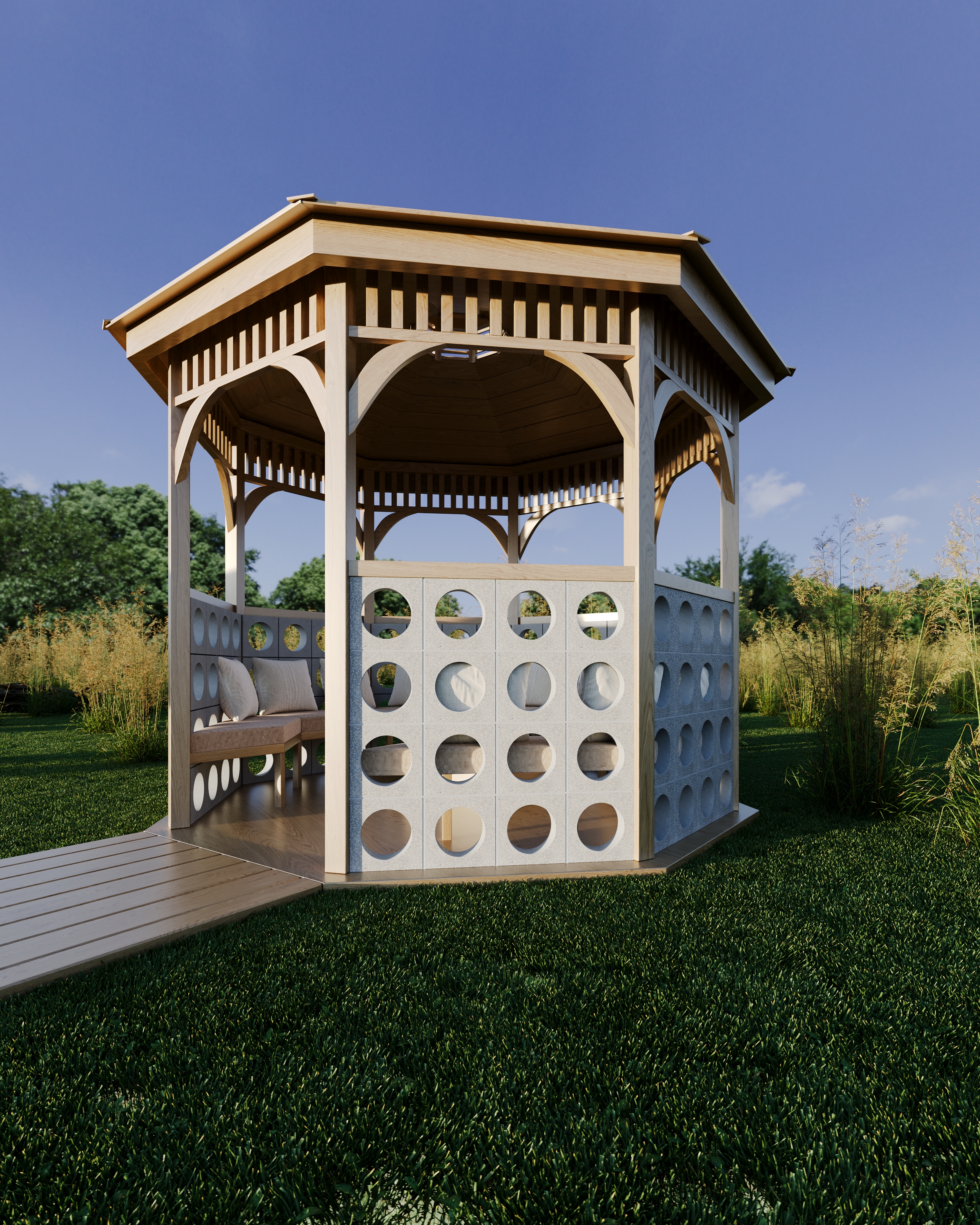 Блок архитектурный шлифованный Planet (Плэнет)-90 LUX серый 250х250мм Nokkel