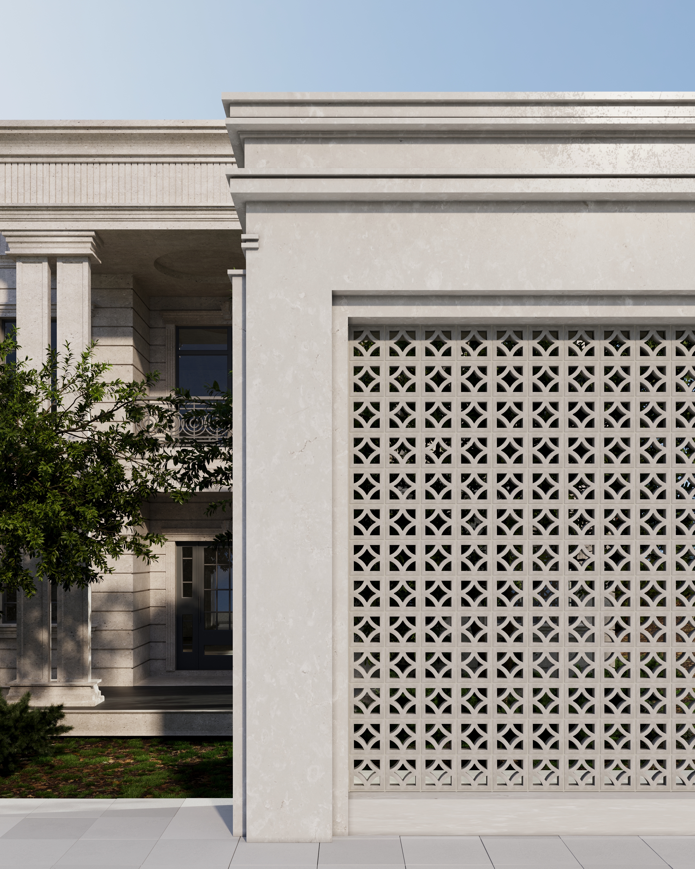 Блок архитектурный Stone (Стоун)-50 250х250мм Nokkel