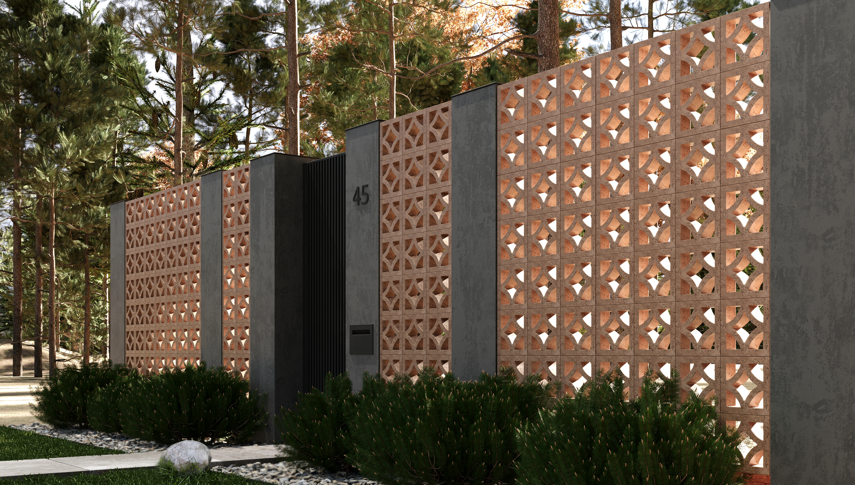 Блок архитектурный Stone (Стоун)-70 под покраску 250х250мм Nokkel