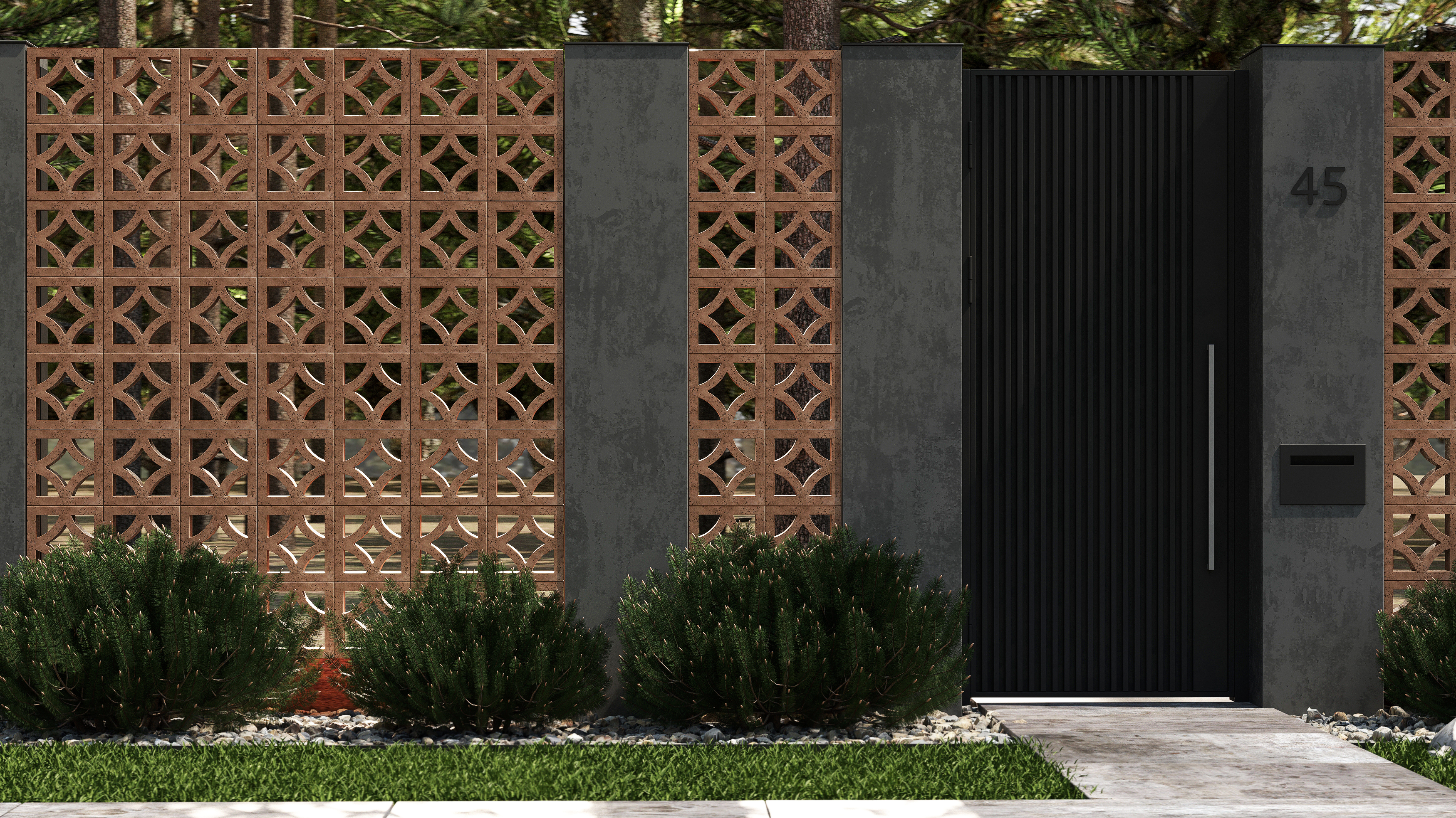 Блок архитектурный Stone (Стоун)-70 250х250мм Nokkel