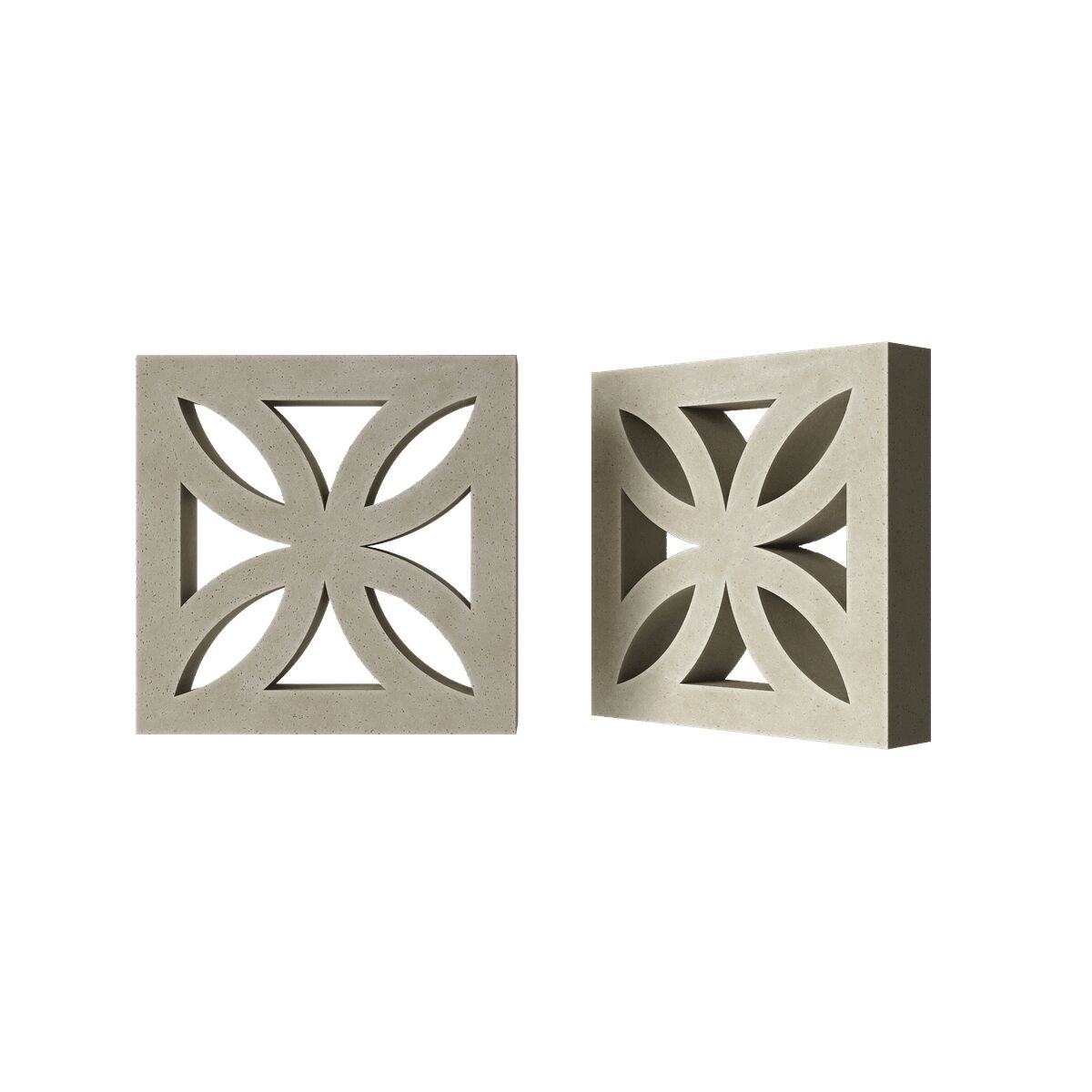 Блок архитектурный Icon (Айкон)-70 под покраску 250х250мм Nokkel, Блок архитектурный Icon (Айкон)-70 под покраску 250х250мм Nokkel