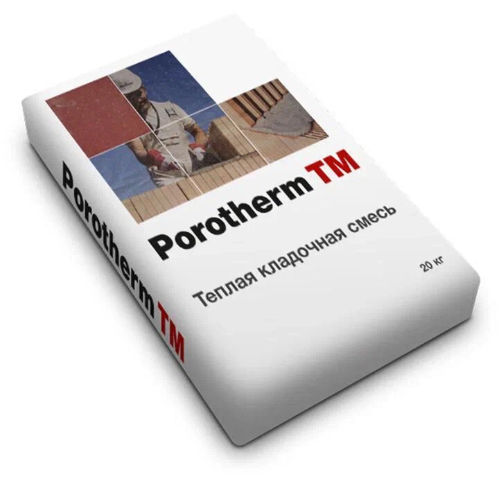 <b>Porotherm TM</b> Теплый кладочный раствор, Porotherm TM Теплый кладочный раствор