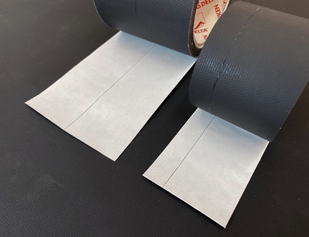 Скотч из полипропилена DELTA Tape FAS 60 SL 0.06х20м, чёрный