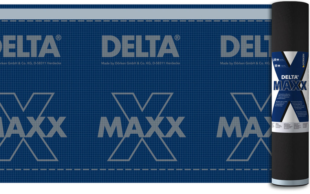 DELTA-MAXX X 1,5х50м 75м² диффузионная мембрана, DELTA-MAXX X  