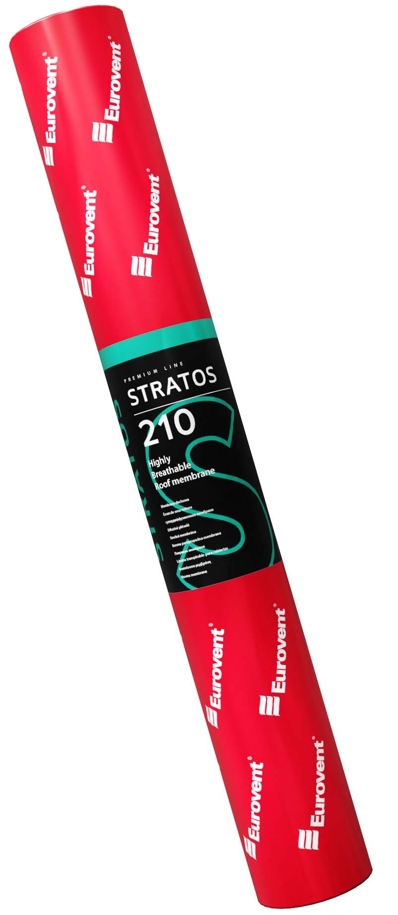 Кровельная мембрана Eurovent Stratos SK2 с двумя зонами проклейки 1.5х50м 75м2 купить в Санкт-Петербурге Кровельная мембрана Eurovent Stratos SK2 с двумя зонами проклейки 1.5х50м 75м2