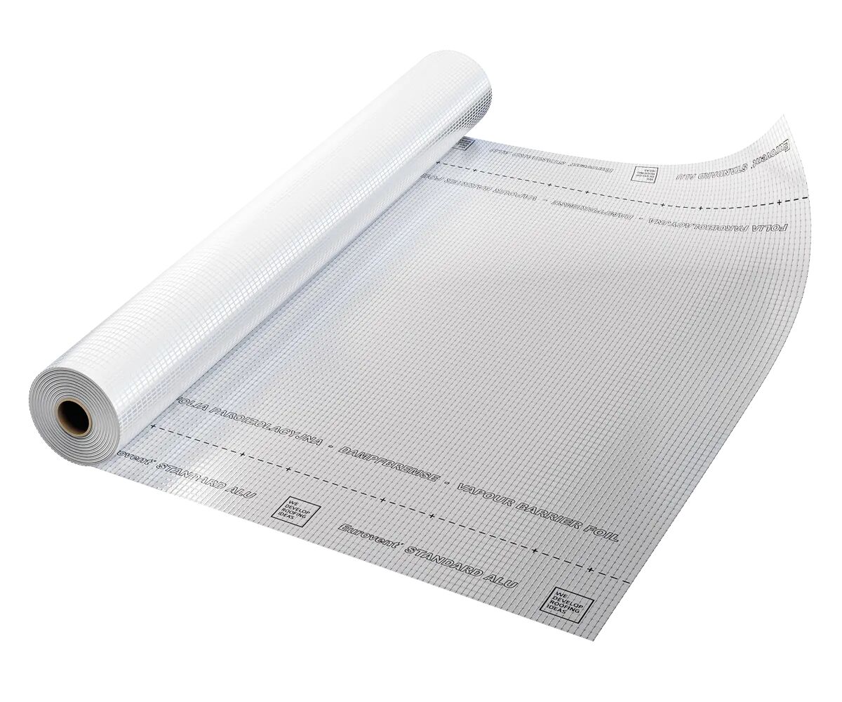 Теплоотражающая пароизоляция Eurovent Standart Alu 180 1.5х50м 75м2 купить в Санкт-Петербурге