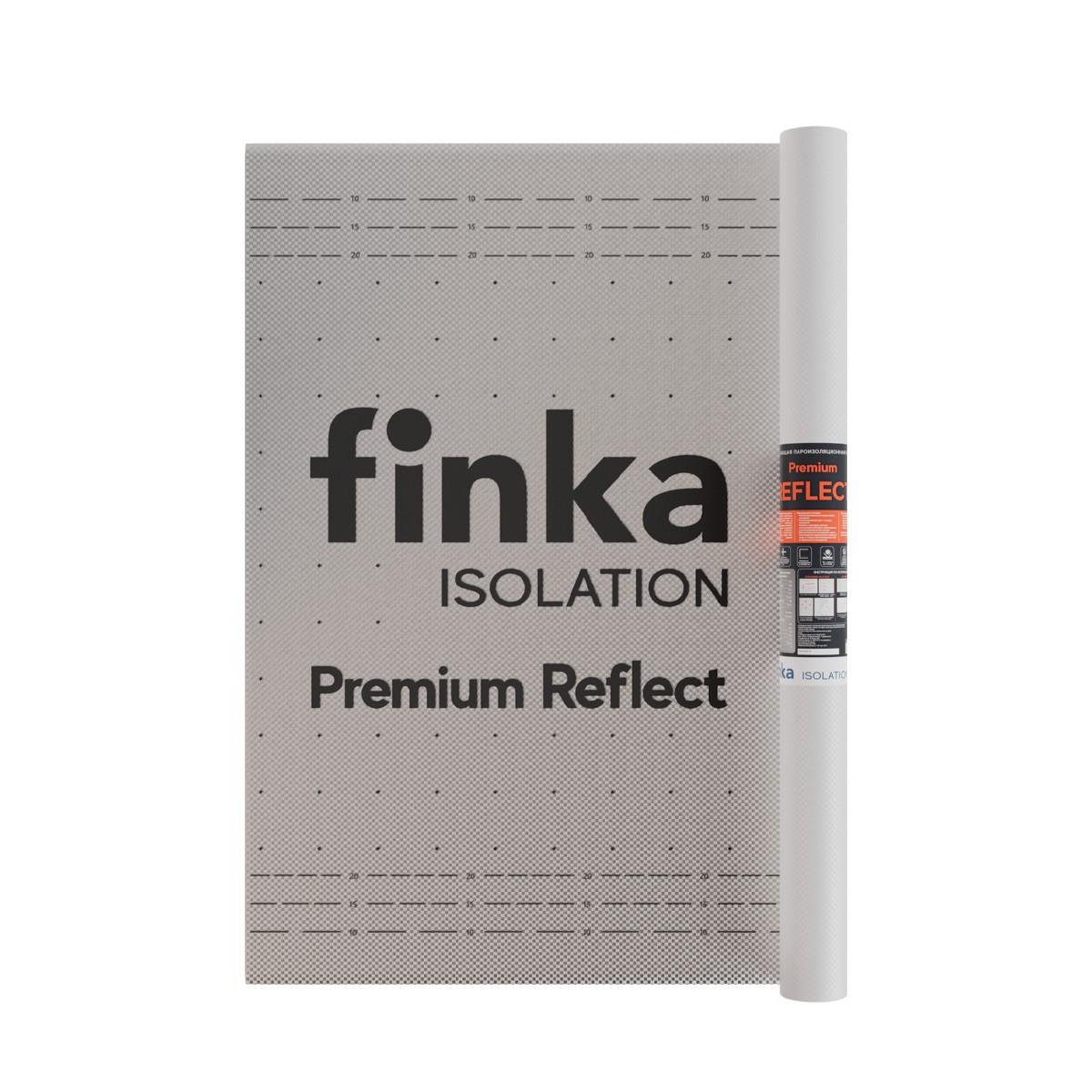 Теплоотражающая пароизоляция Finka Premium Reflect 150мкм 1.5х50м 75м2 купить в Санкт-Петербурге