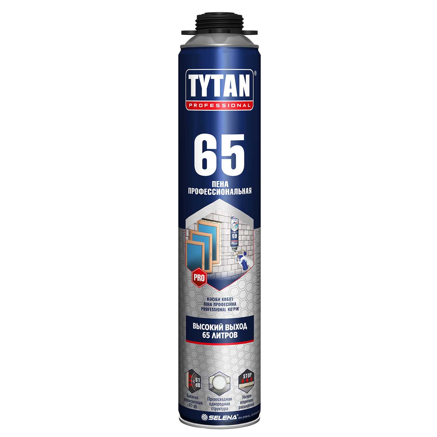 Пена профессиональная 65 Tytan 750 мл