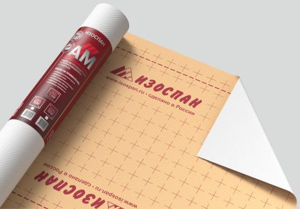 Ветрозащита Изоспан AM 1.6х9.38м 15м2 купить в Санкт-Петербурге Ветрозащита Изоспан AM 1.6х9.38м 15м2