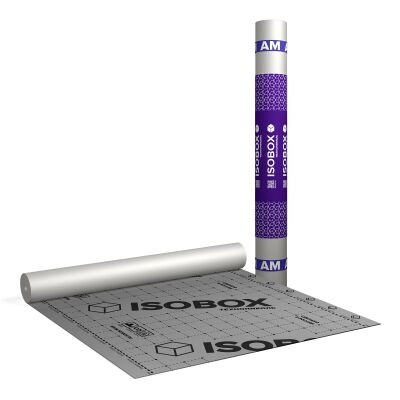 Диффузионная мембрана ISOBOX AM 1.5х50м 75м2, серый купить в Санкт-Петербурге Диффузионная мембрана ISOBOX AM 1.5х50м 75м2, серый