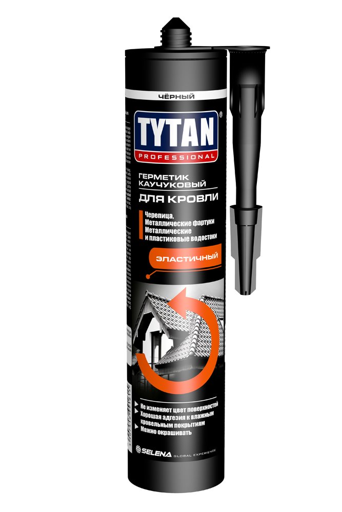 Герметик каучуковый Tytan Professional для кровли 310 мл