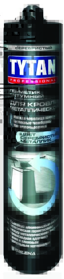 Герметик битумный Tytan Professional для металлической кровли 310 мл