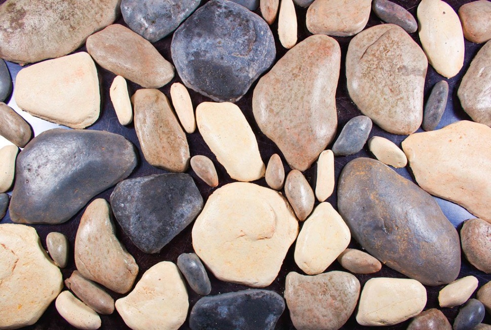 Искусственный камень Лайт Галечник серый 0.7м2 CraftStone, серый