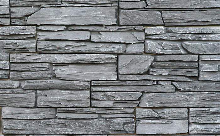 Искусственный камень Лайт Танвальд микс серый 0.45м2 CraftStone, серый