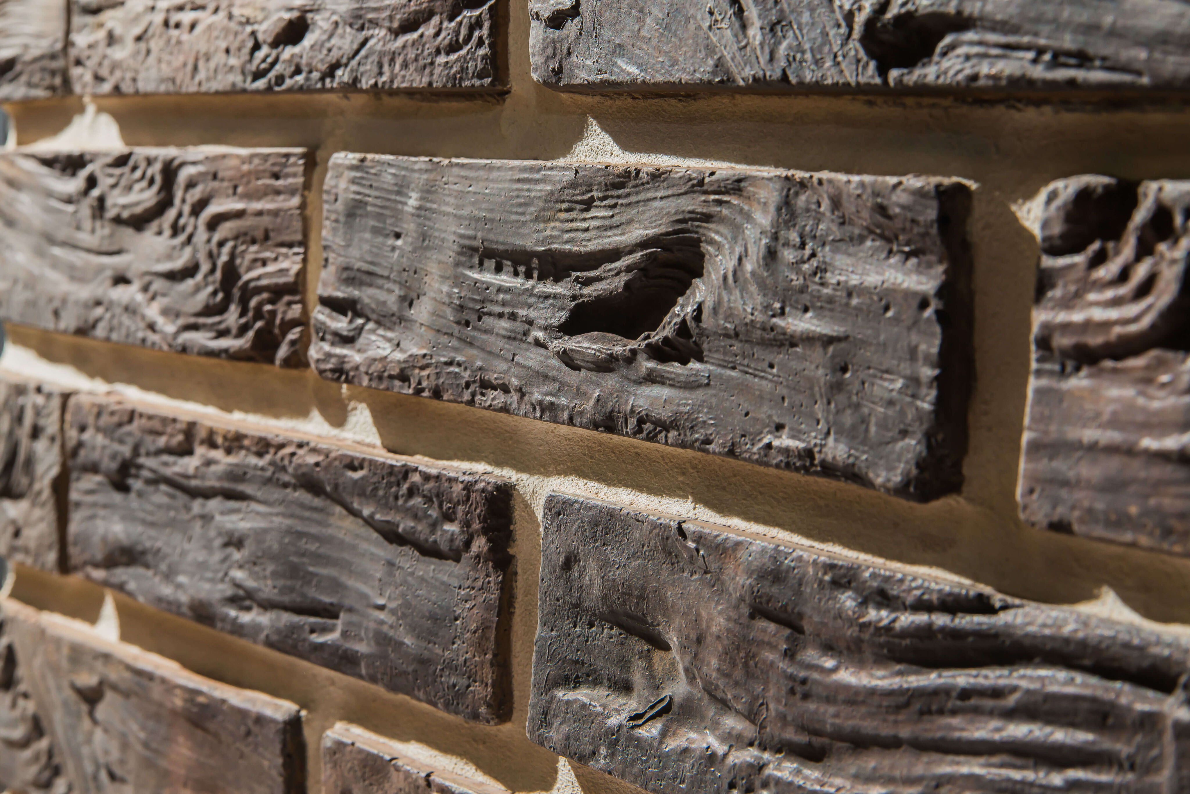 Искусственный камень Лайт Окаменевшее дерево 240х60мм кора 0.9м2 CraftStone, кора