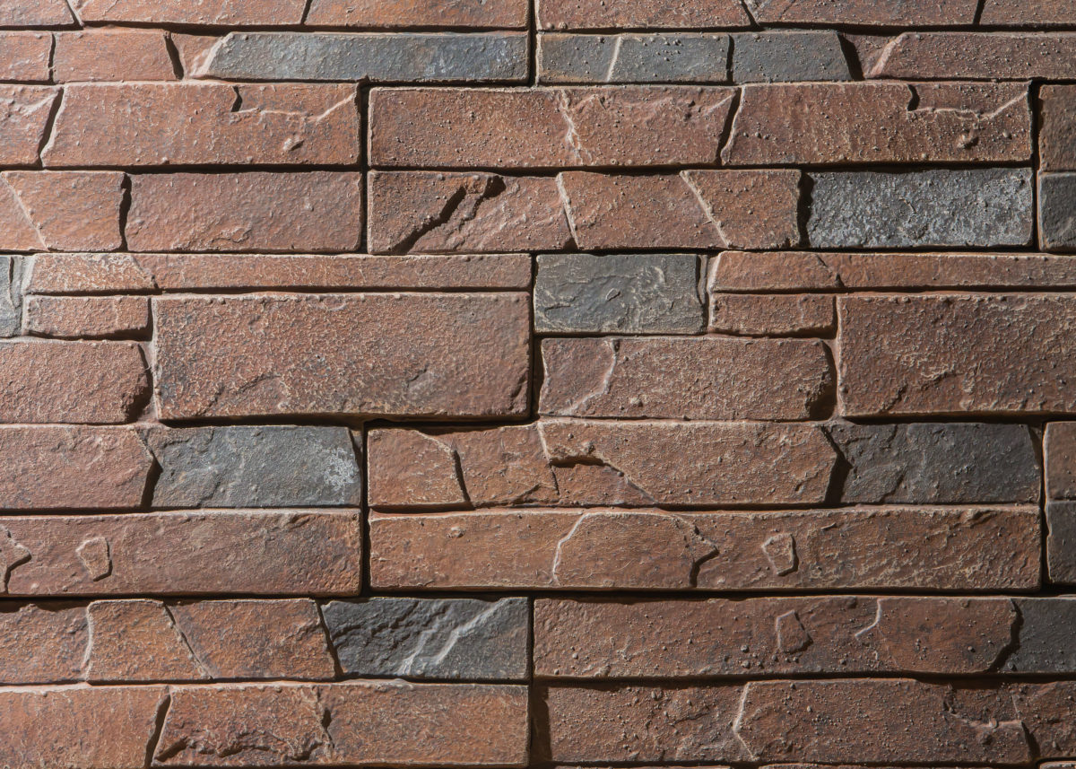 Искусственный камень Лайт Скалистый пласт коричневый 1.2м2 CraftStone, коричневый