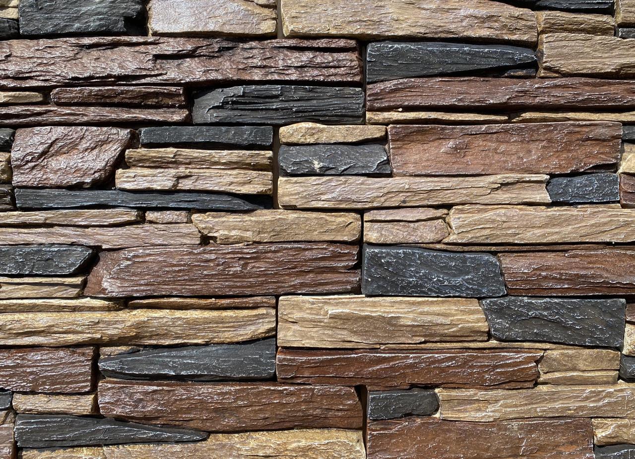 Искусственный камень Лайт Танвальд микс болото 0.45м2 CraftStone, болото