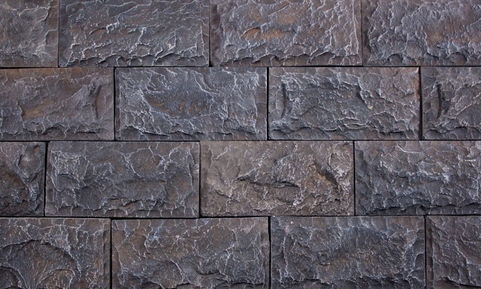 Искусственный облицовочный камень CraftStone Доломит, темно-коричневый (кора); 07kr