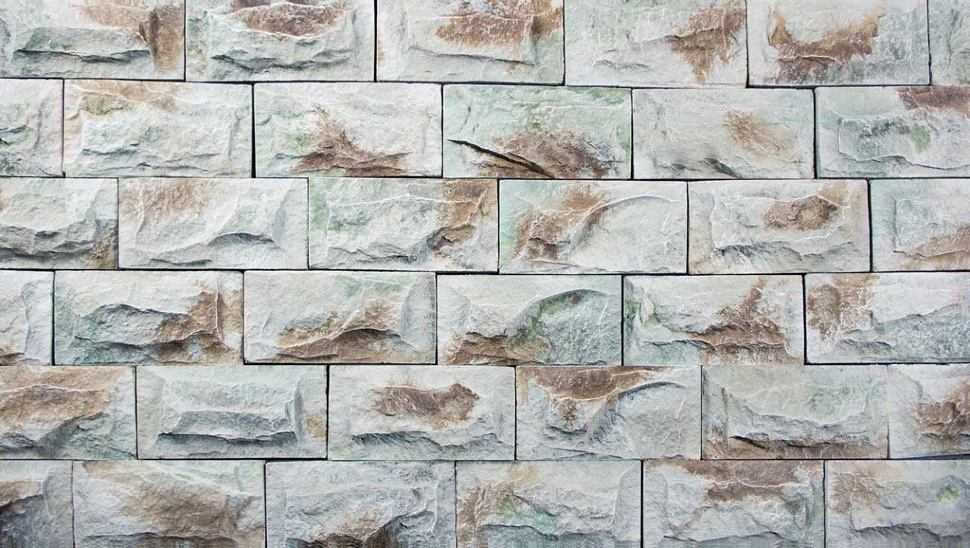 Искусственный облицовочный камень CraftStone Известняк, зеленый ...
