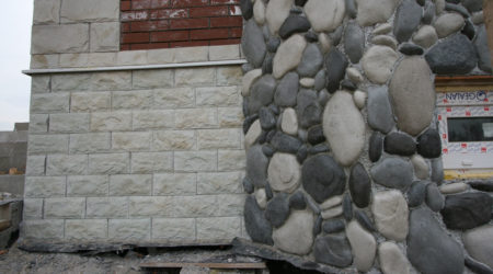 Искусственный камень Галечник серый 0.7м2 CraftStone
