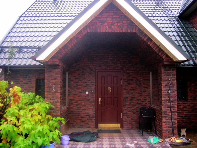 Искусственный облицовочный камень CraftStone Кирпич ручной красный