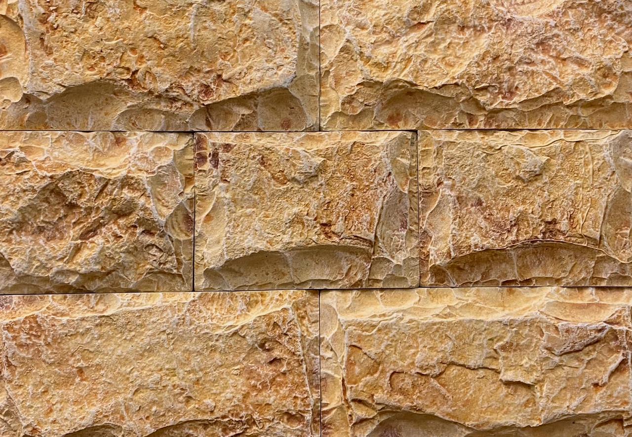 Искусственный камень CraftStone Шимский камень желтый, жёлтый