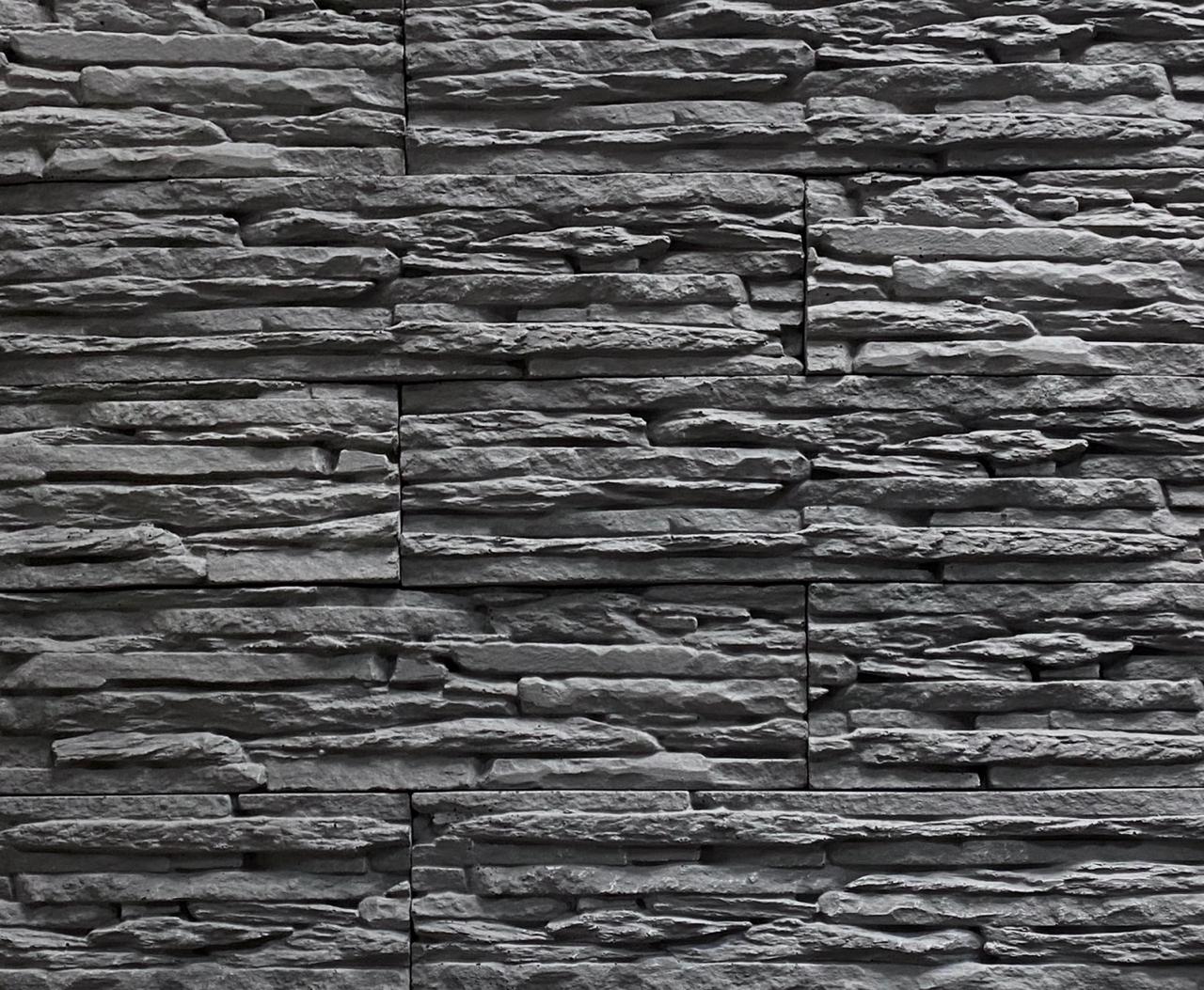 Искусственный облицовочный камень CraftStone Танвальд мини, серый