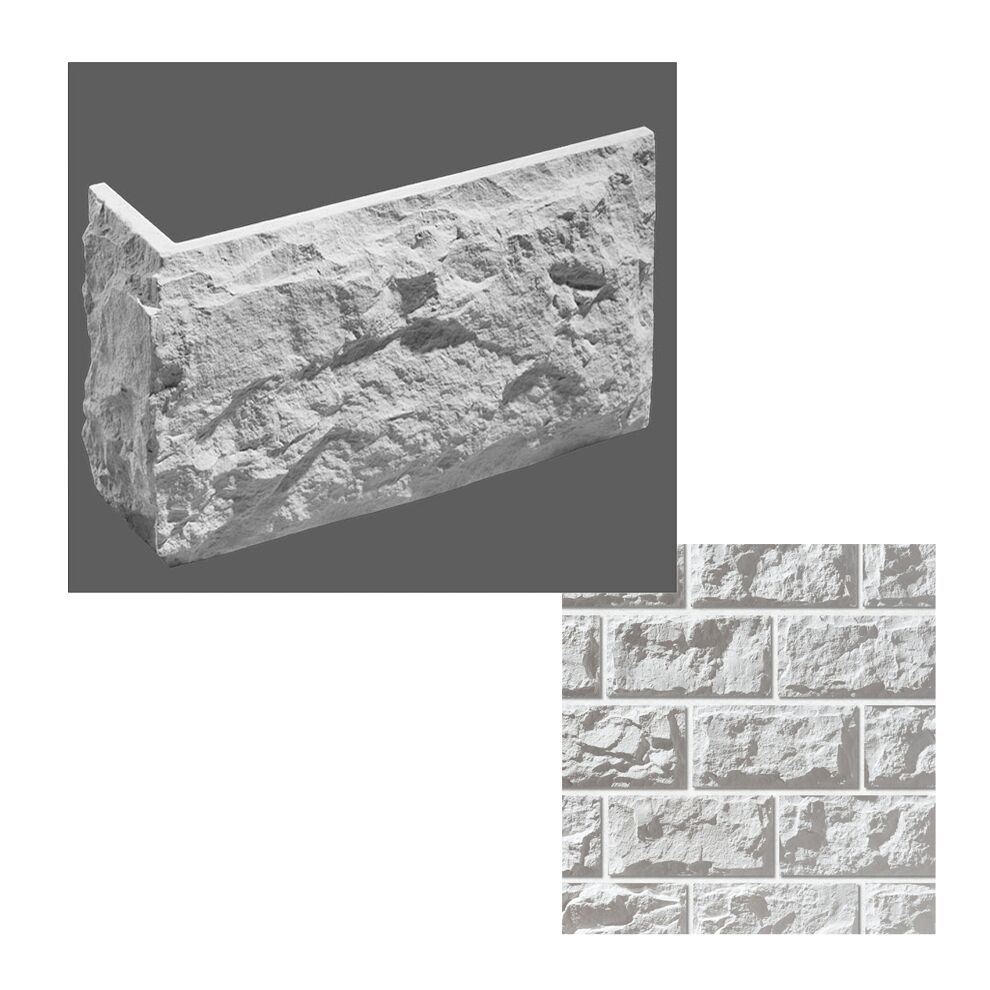 Leonardo Stone Искусственный камень Углы Бретань 0,84мп/уп, 100 (белый) купить в Санкт-Петербурге Leonardo Stone Искусственный камень Углы Бретань 0,84мп/уп, 100 (белый)