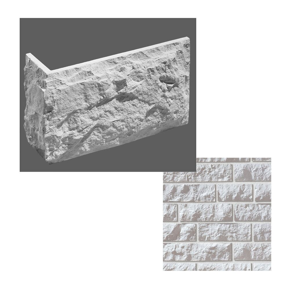 Leonardo Stone Искусственный камень Углы Анкона 1,76мп/уп, 100 (белый)