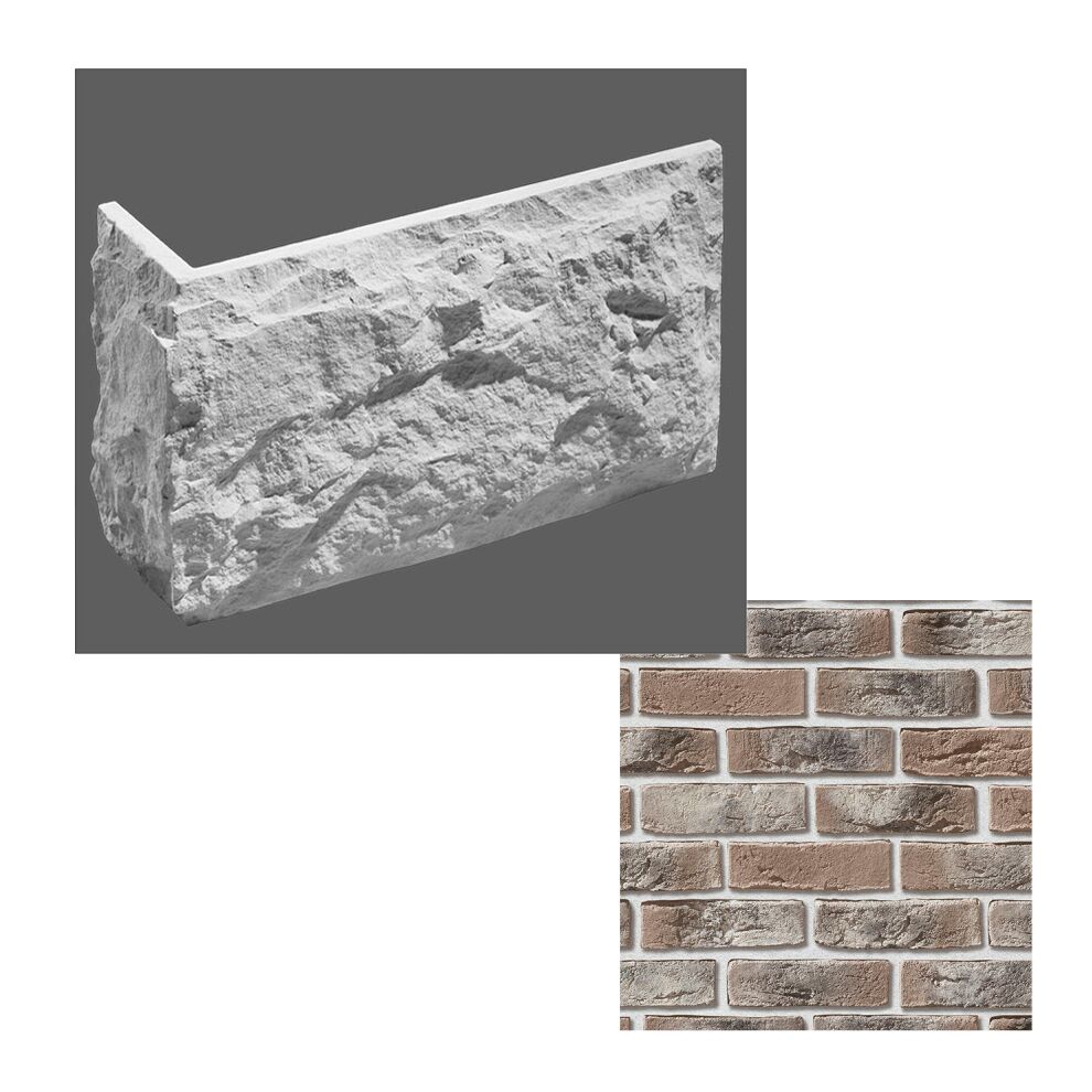 Leonardo Stone Искусственный камень Углы Дижон 1,42мп/уп, 403 (серый) купить в Москве Leonardo Stone Искусственный камень Углы Дижон 1,42мп/уп, 403 (серый)