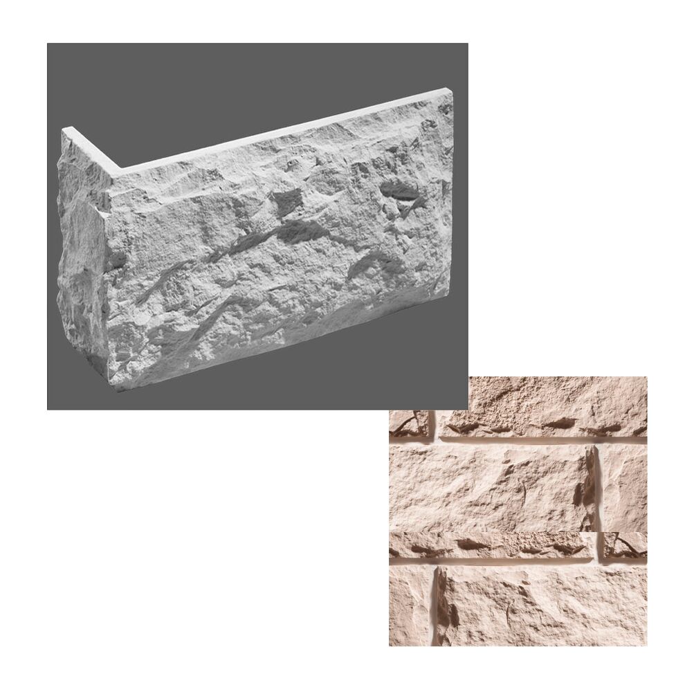 Leonardo Stone Искусственный камень Углы Бретань 0,84мп/уп, 404 (бежевый)
