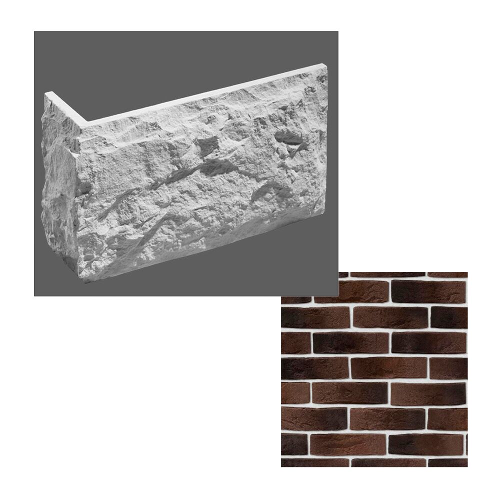 Leonardo Stone Искусственный камень Углы Дижон 1,42мп/уп, 425 (коричневый) купить в Санкт-Петербурге Leonardo Stone Искусственный камень Углы Дижон 1,42мп/уп, 425 (коричневый)