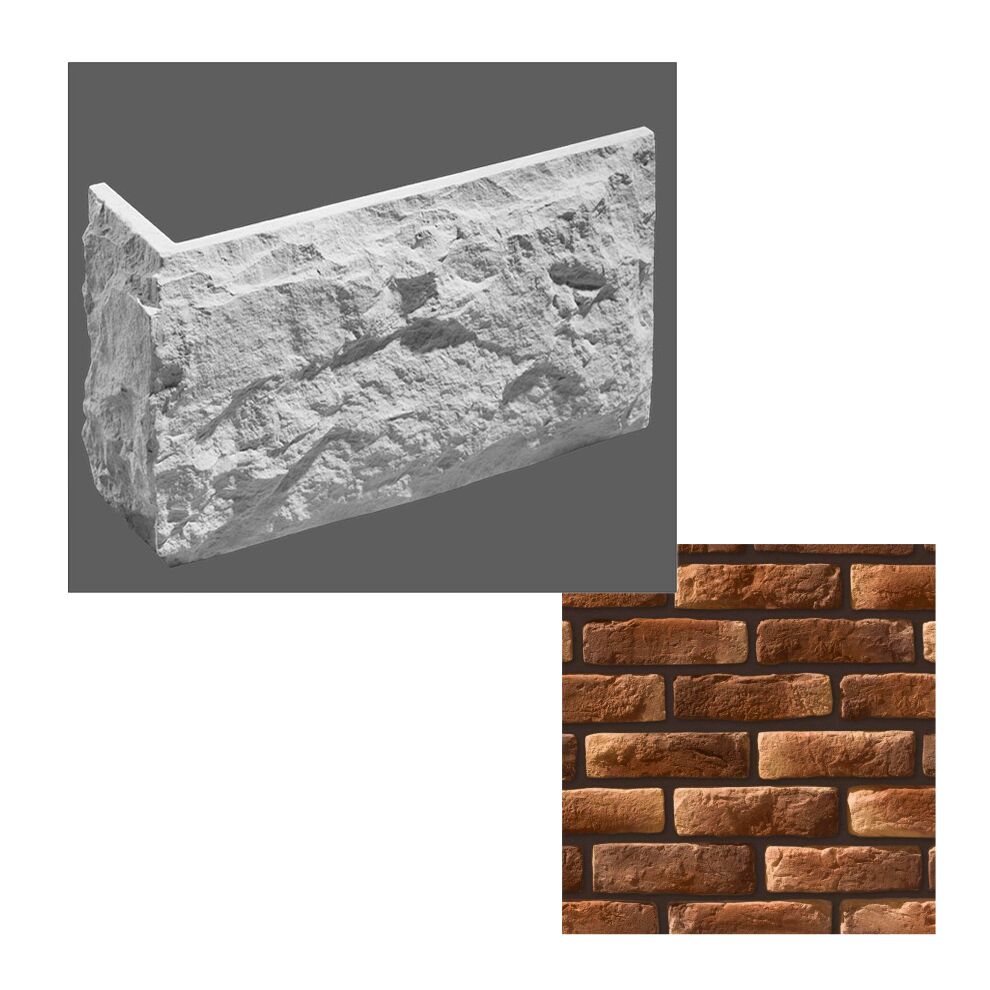 Leonardo Stone Искусственный камень Углы Мадрид 1,42мп/уп, 440 (коричневый) купить в Санкт-Петербурге Leonardo Stone Искусственный камень Углы Мадрид 1,42мп/уп, 440 (коричневый)
