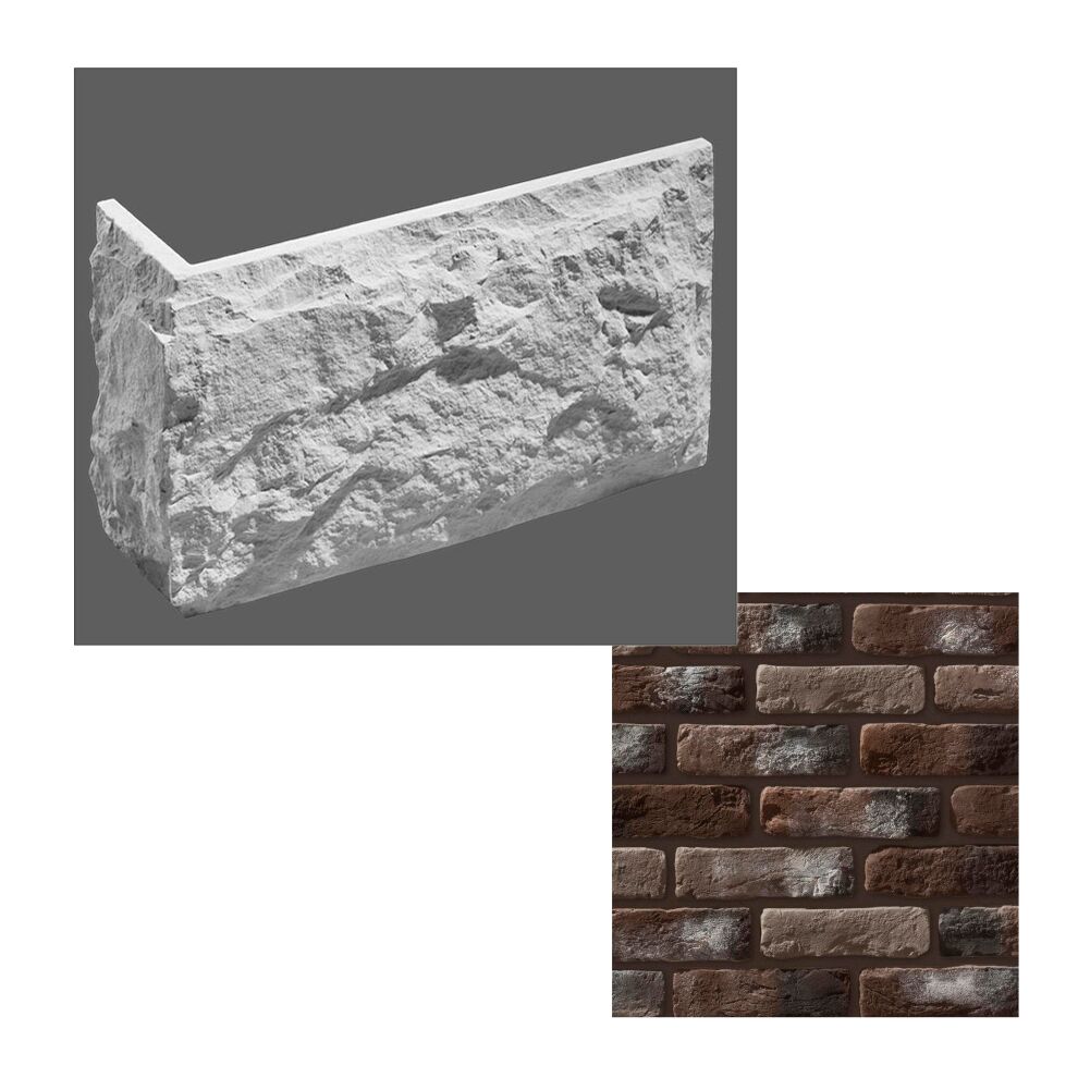 Leonardo Stone Искусственный камень Углы Мадрид 1,42мп/уп, 465 (серый) купить в Санкт-Петербурге Leonardo Stone Искусственный камень Углы Мадрид 1,42мп/уп, 465 (серый)