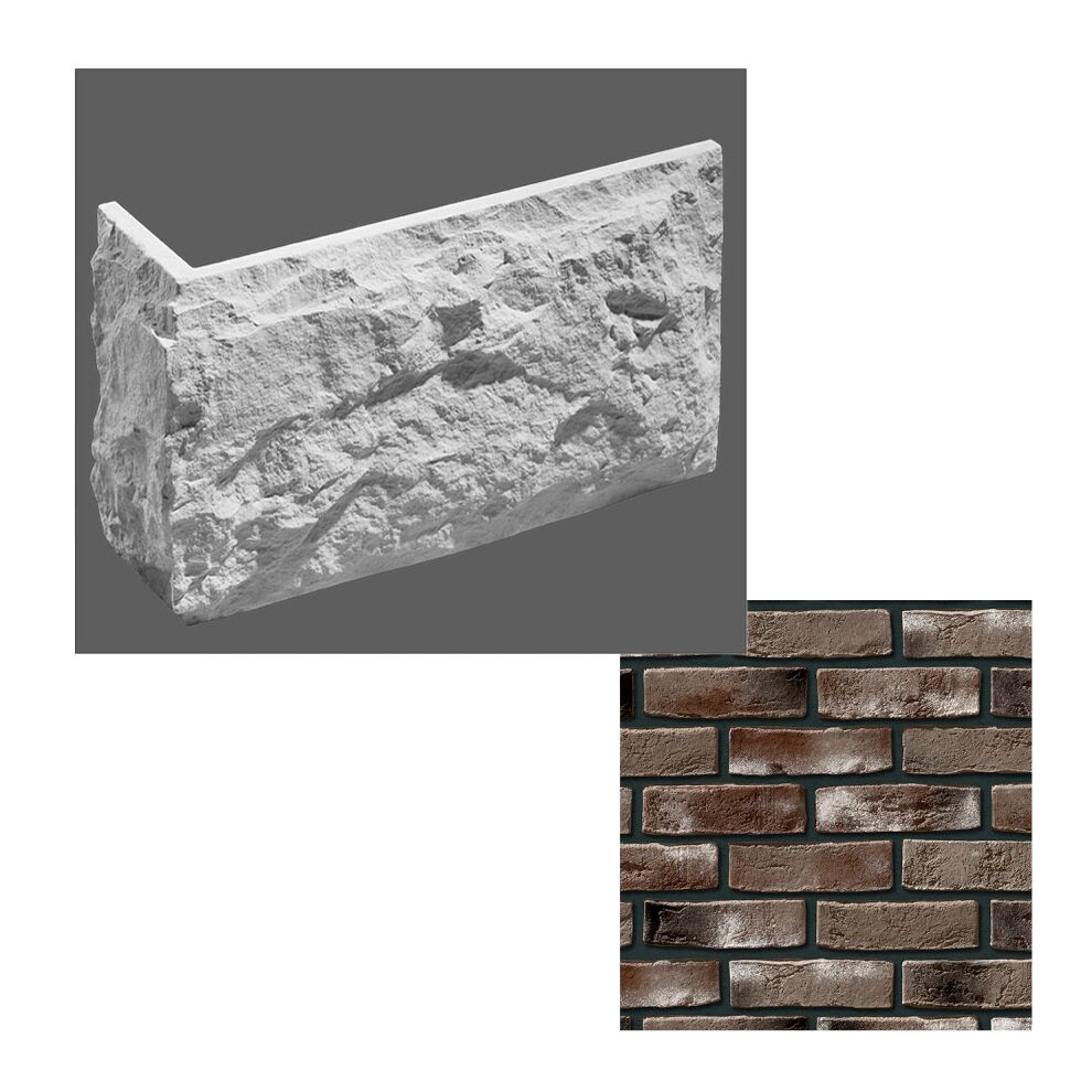 Leonardo Stone Искусственный камень Углы Дижон 1,42мп/уп, 465 (серый) купить в Москве Leonardo Stone Искусственный камень Углы Дижон 1,42мп/уп, 465 (серый)