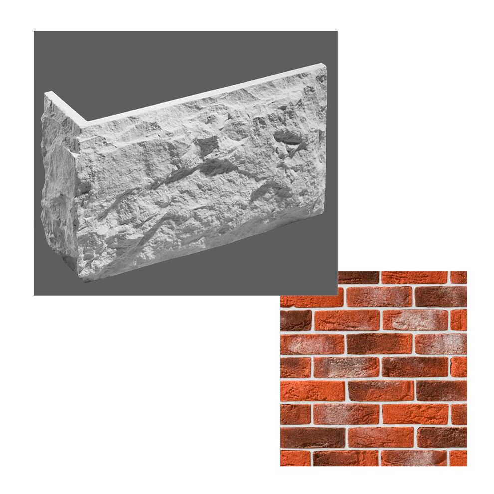 Leonardo Stone Искусственный камень Углы Орли 1,85мп/уп, 480 (кирпичный) купить в Санкт-Петербурге Leonardo Stone Искусственный камень Углы Орли 1,85мп/уп, 480 (кирпичный)