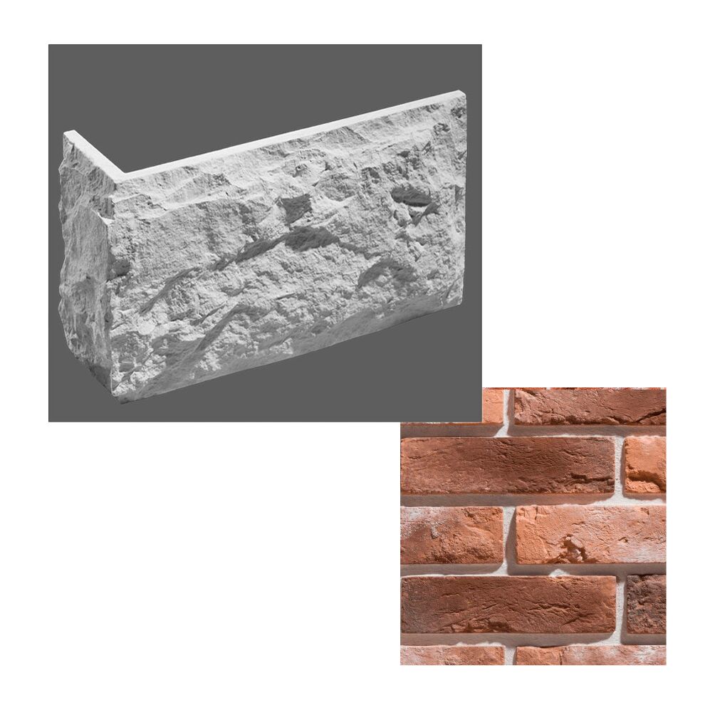 Leonardo Stone Искусственный камень Углы Прованс 1,23мп/уп, 485 (кирпичный) купить в Москве Leonardo Stone Искусственный камень Углы Прованс 1,23мп/уп, 485 (кирпичный)