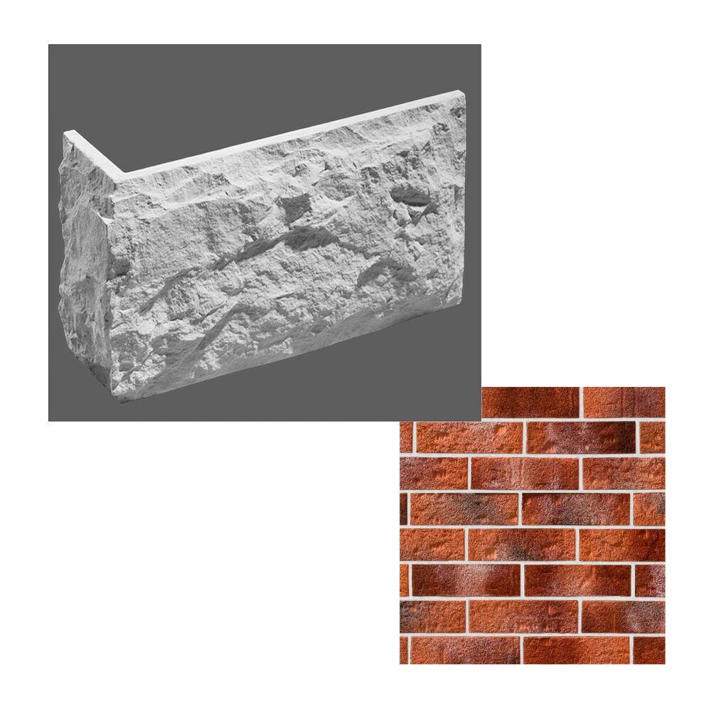 Leonardo Stone Искусственный камень Углы Перт 1,98мп/уп, 490 (кирпичный) купить в Санкт-Петербурге Leonardo Stone Искусственный камень Углы Перт 1,98мп/уп, 490 (кирпичный)