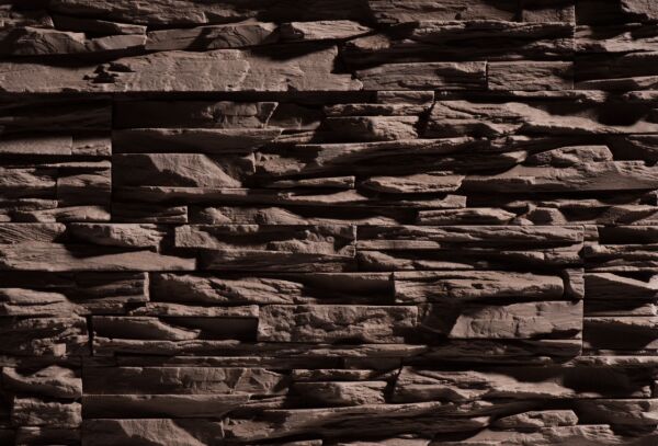 Leonardo Stone Искусственный камень Плоскость Перуджа 0,48м2/уп, 709 (коричневый)