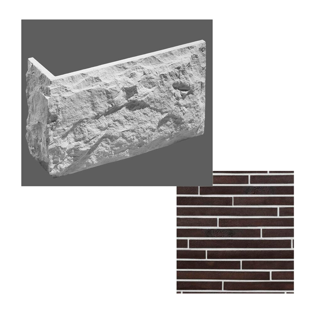 Leonardo Stone Искусственный камень Углы Монреаль 1мп/уп, 707 (коричневый) купить в Санкт-Петербурге Leonardo Stone Искусственный камень Углы Монреаль 1мп/уп, 707 (коричневый)