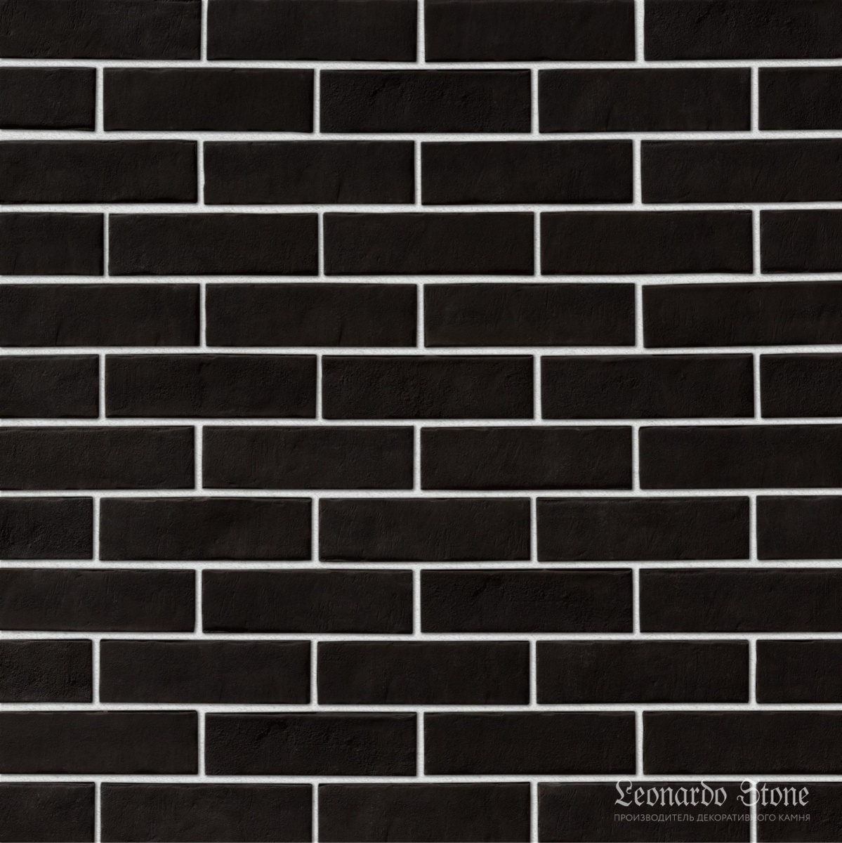 Leonardo Stone Искусственный камень Плоскость Денвер цвет708/1 1,22м2/уп, 708/1 (чёрный)