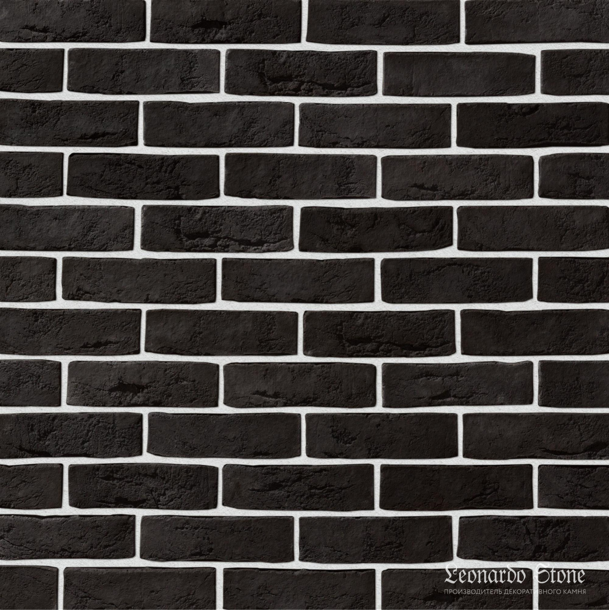 Leonardo Stone Искусственный камень Плоскость Дижон 1,05м2/уп, 708/1 (чёрный) купить в Санкт-Петербурге Leonardo Stone Искусственный камень Плоскость Дижон 1,05м2/уп, 708/1 (чёрный)
