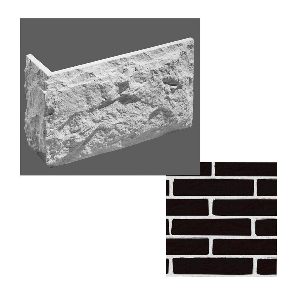 Leonardo Stone Искусственный камень Углы Лондон цвет708/1 1,35мп/уп, 708/1 (чёрный) купить в Москве Leonardo Stone Искусственный камень Углы Лондон цвет708/1 1,35мп/уп, 708/1 (чёрный)