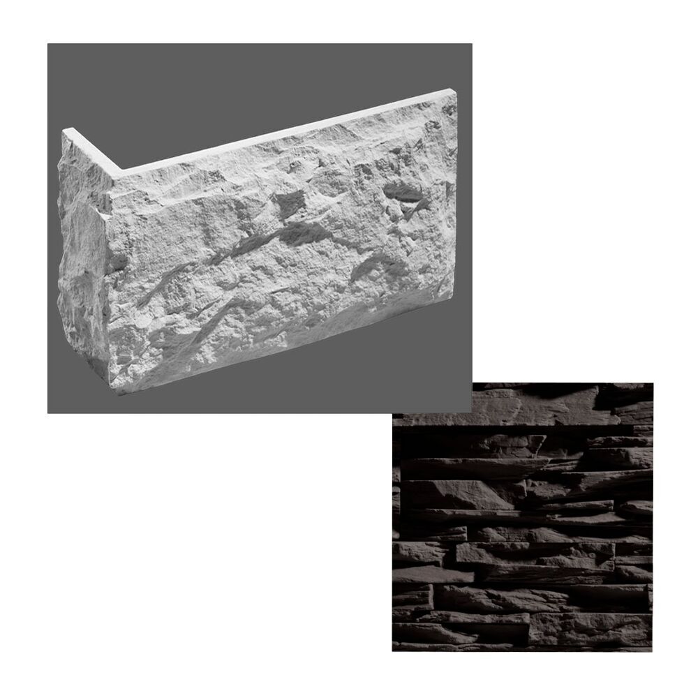 Leonardo Stone Искусственный камень Углы Перуджа цвет708/1 1мп/уп, 708/1 (чёрный) купить в Санкт-Петербурге Leonardo Stone Искусственный камень Углы Перуджа цвет708/1 1мп/уп, 708/1 (чёрный)