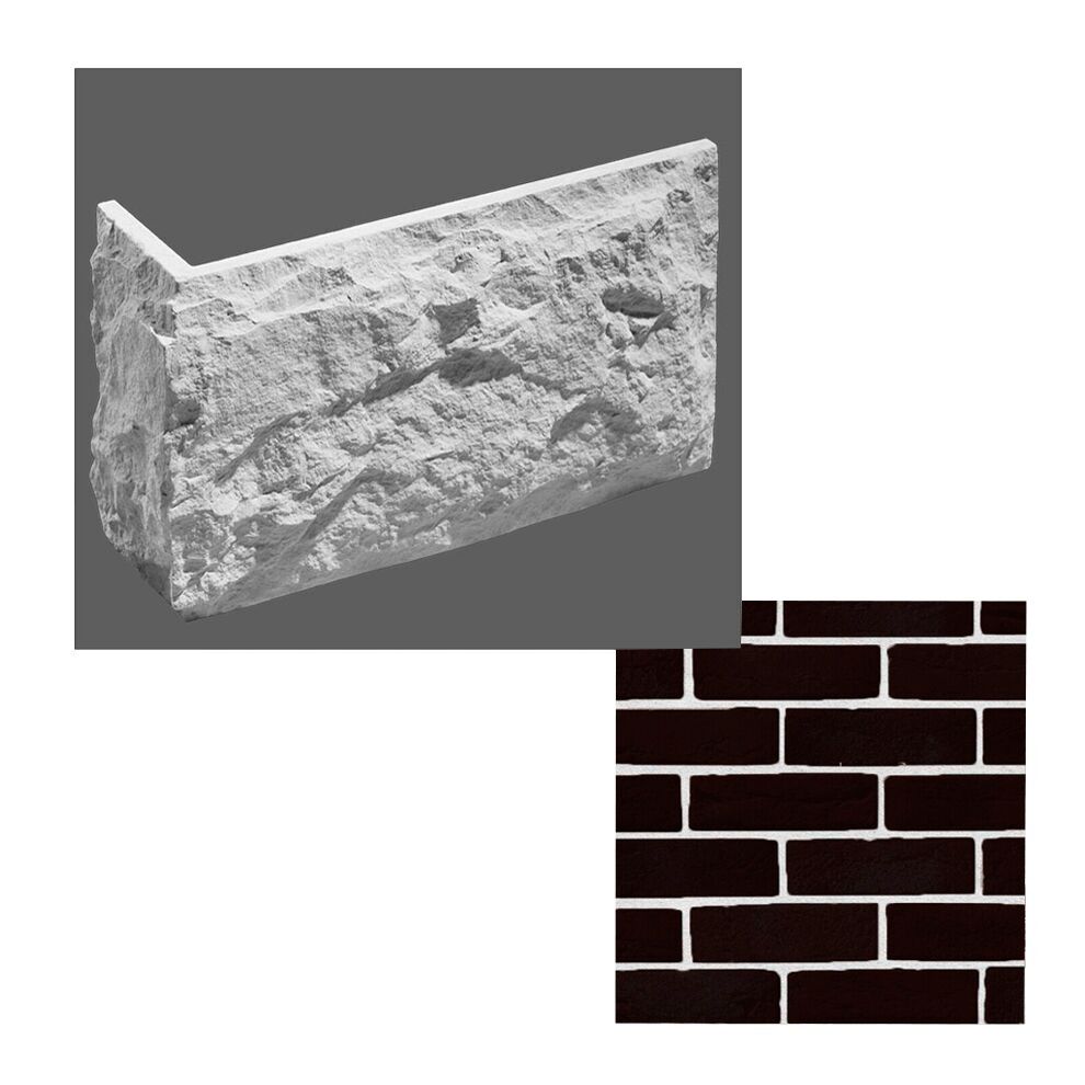 Leonardo Stone Искусственный камень Углы Лувр цвет708/1 1,85мп/уп, 708/1 (чёрный) купить в Санкт-Петербурге Leonardo Stone Искусственный камень Углы Лувр цвет708/1 1,85мп/уп, 708/1 (чёрный)