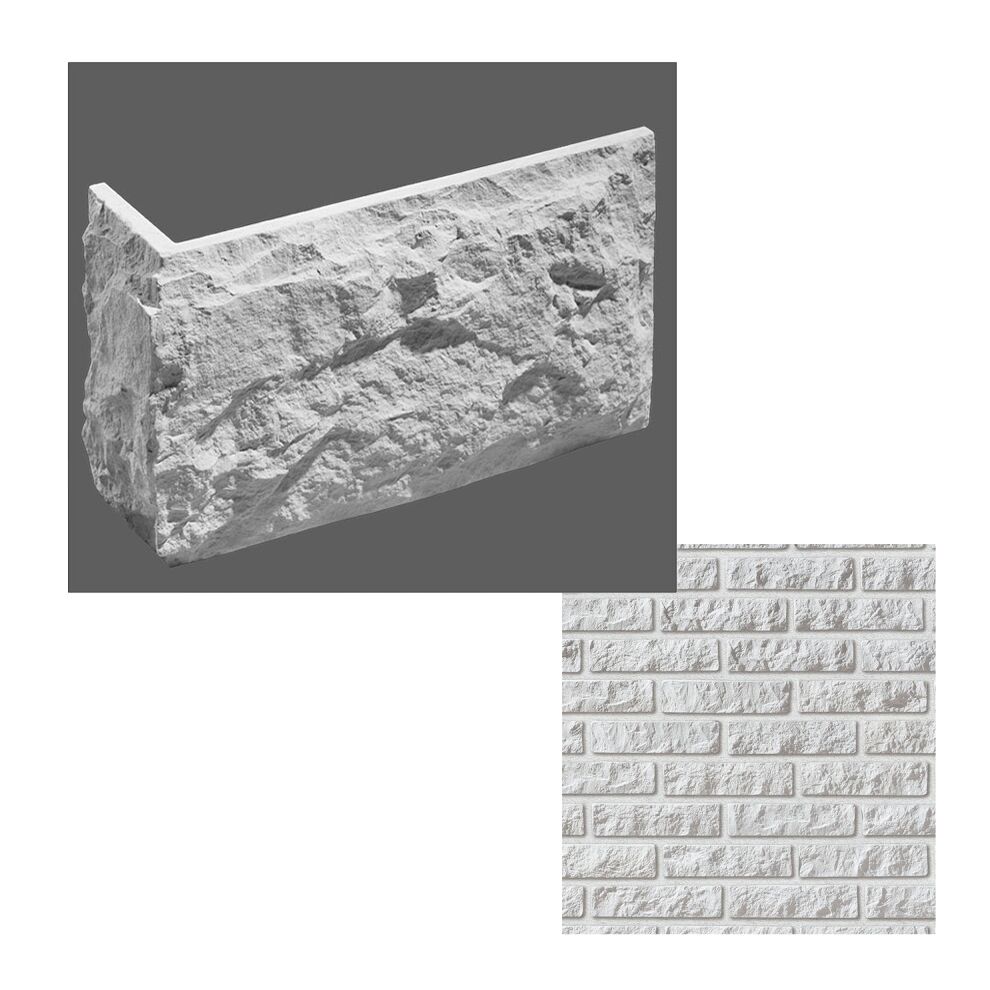 Leonardo Stone Искусственный камень Углы Неаполь 1,3мп/уп, 100 (белый)